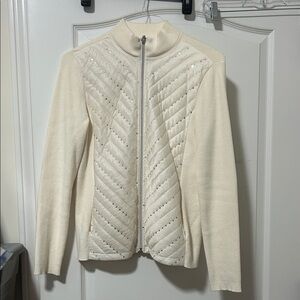 Elegant Cream Women's Jacket